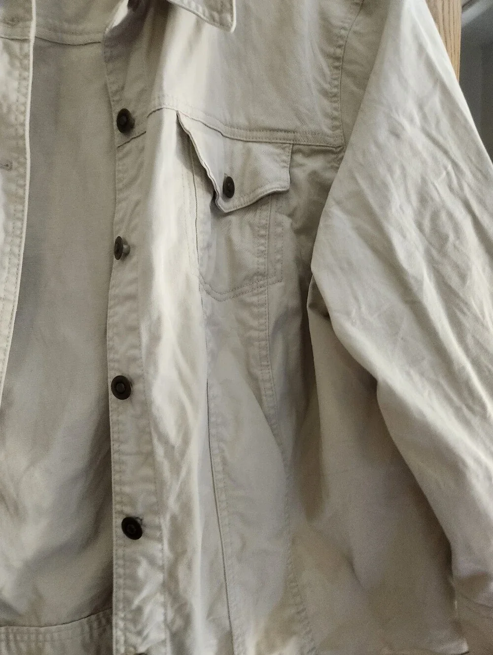 Ruby Rd. Cotton Button-Front Jacket - Picture 5 of 8